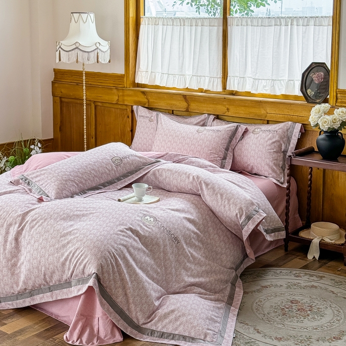 91家纺网 家纺一手货源 找家纺 （总）巧玲珑 20025新款工艺款刺绣绣花加厚天丝棉四件套