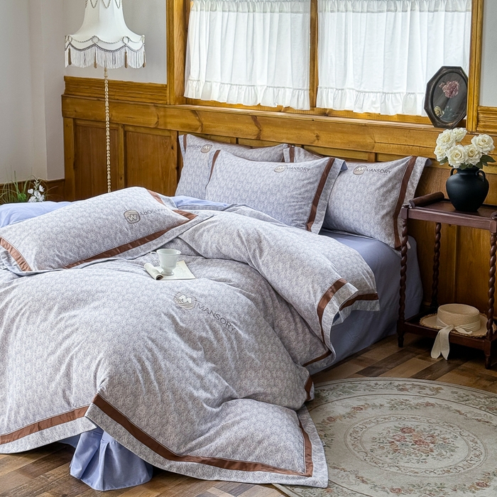 91家纺网 家纺一手货源 找家纺 （总）巧玲珑 20025新款工艺款刺绣绣花加厚天丝棉四件套