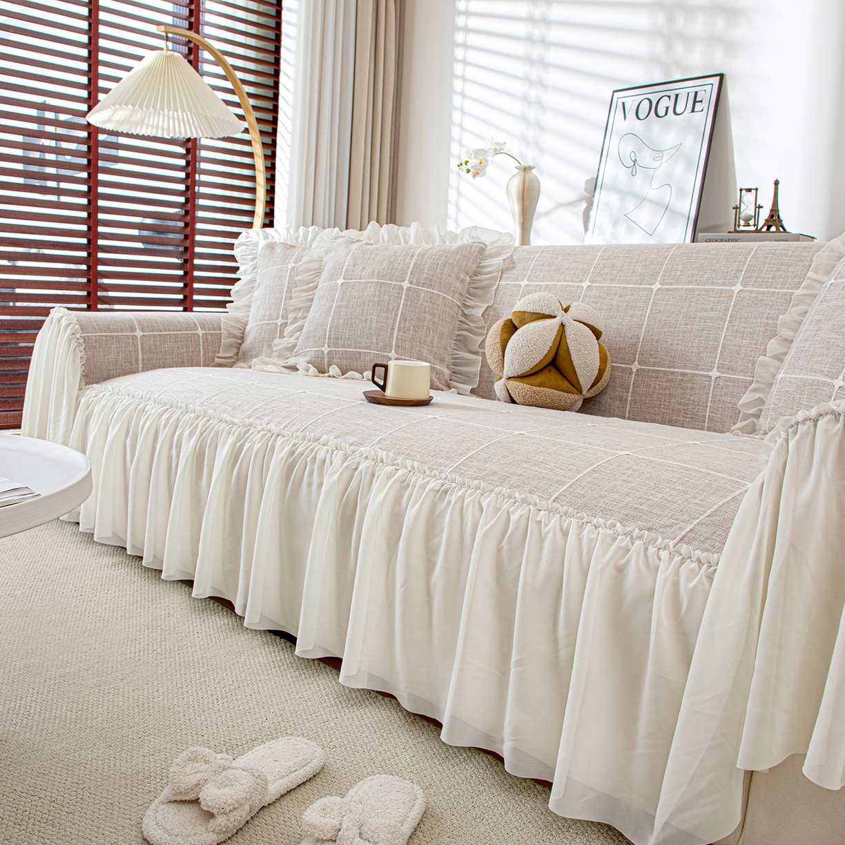 91家纺网 家纺一手货源 找家纺 （总）沐沐家纺 2026新款方醇沙发巾