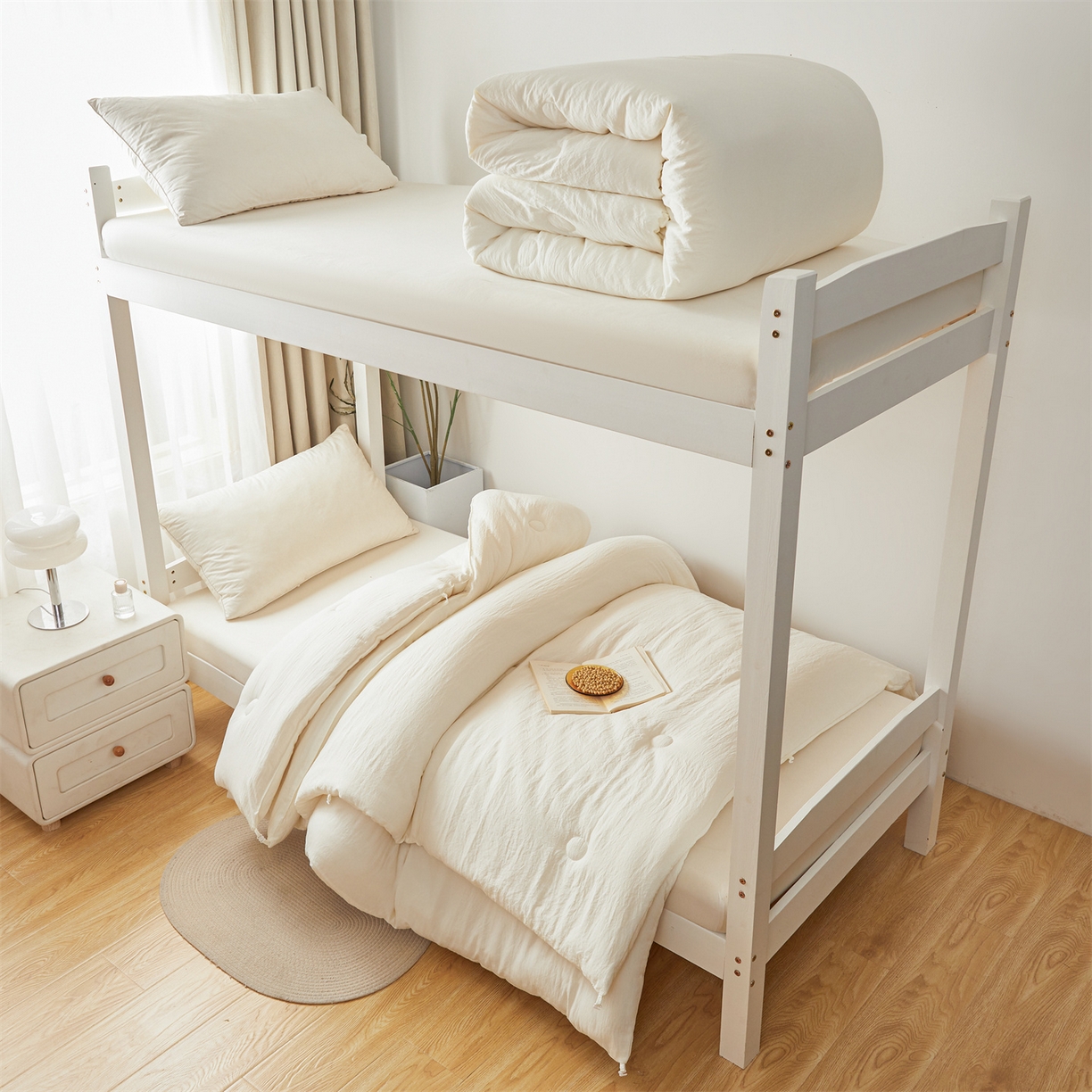 91家纺网 家纺一手货源 找家纺 （总）易博家纺 2025新款水洗棉学生学生被子母被 被子被芯