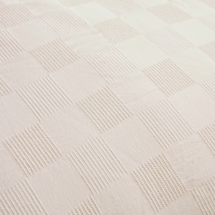 91家纺网 家纺一手货源 找家纺 阳光被业 2025新款100%纯棉提花子母被冬被全棉大豆被春秋被学生夏被四季棉被 米白