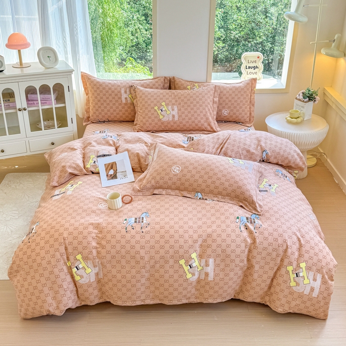 91家纺网 家纺一手货源 找家纺 （总）江南春家纺 2025新款全棉加厚喷气多规格磨毛四件套