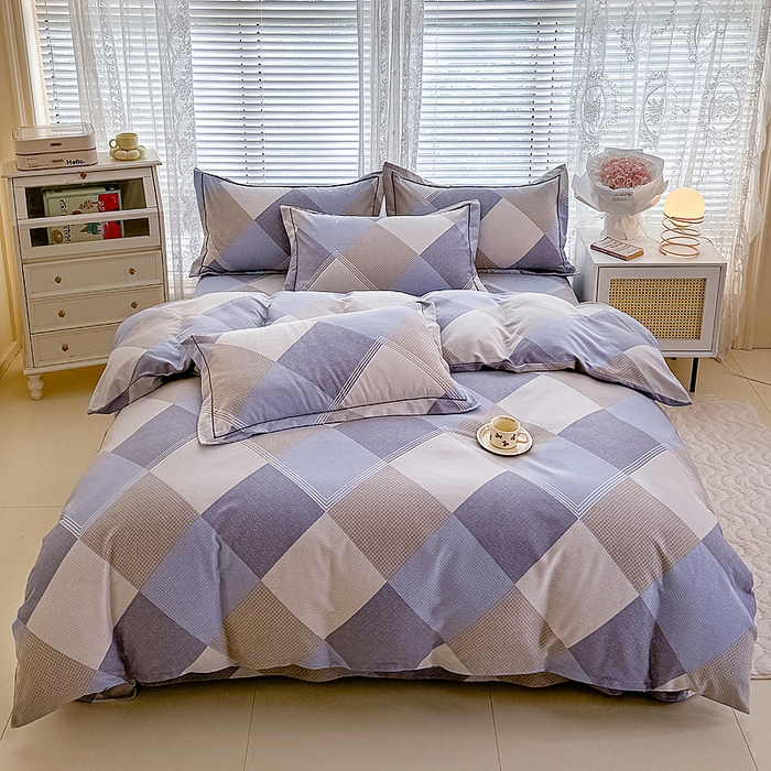 91家纺网 家纺一手货源 找家纺 （总）江南春家纺 2025新款全棉加厚喷气多规格磨毛四件套