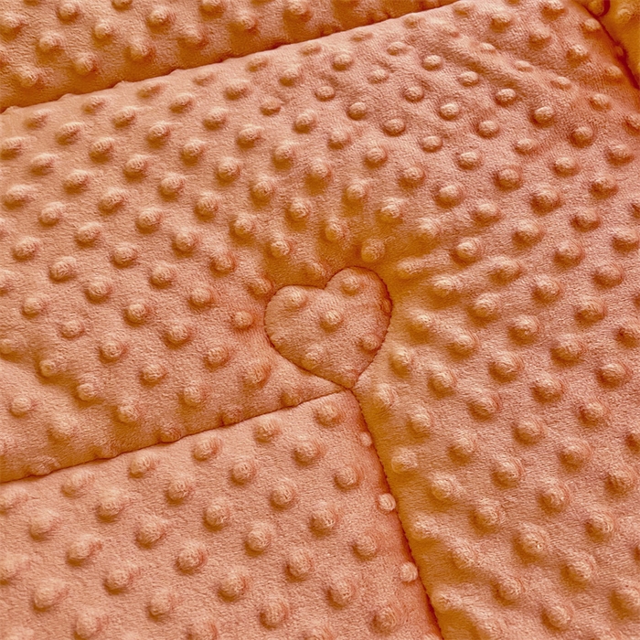 91家纺网 家纺一手货源 找家纺 芙绣2025新款A类全棉印花豆豆绒被空调被豆豆毯学生单品居家办公室 元气橙子