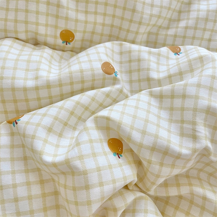 91家纺网 家纺一手货源 找家纺 芙绣2025新款A类全棉印花豆豆绒被空调被豆豆毯学生单品居家办公室 元气橙子