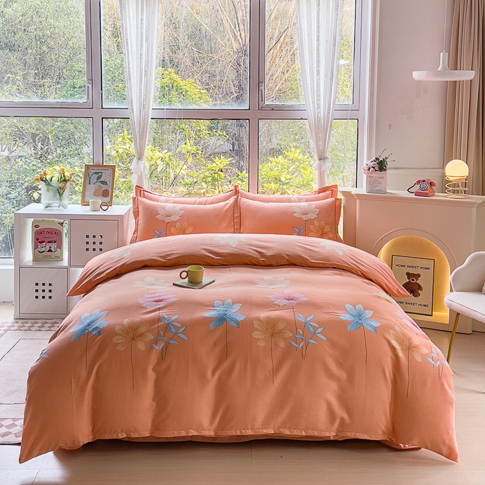 91家纺网 家纺一手货源 找家纺 （总）江南春家纺 2025新款全棉加厚喷气多规格磨毛四件套