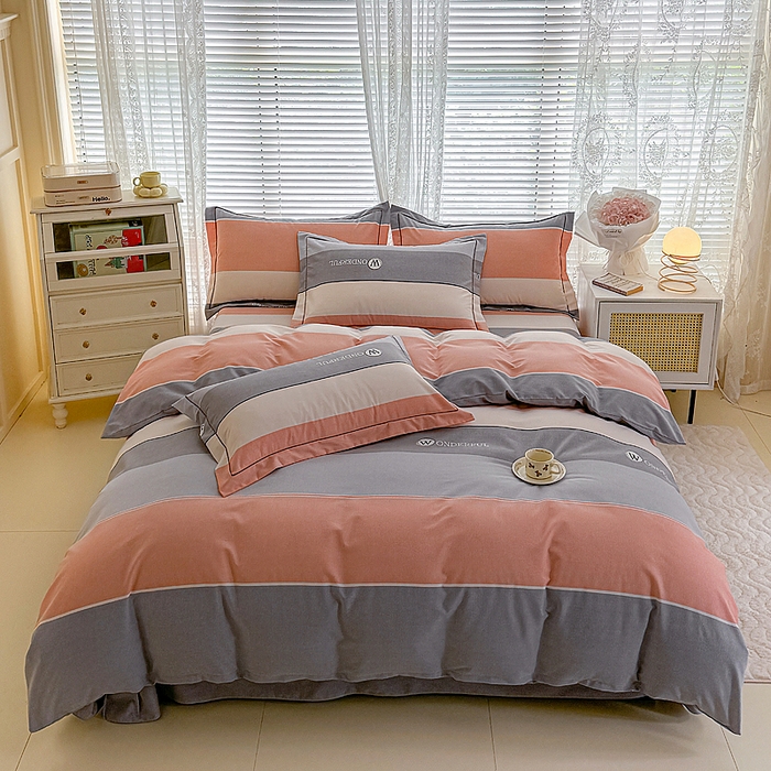 91家纺网 家纺一手货源 找家纺 （总）江南春家纺 2025新款全棉加厚喷气多规格磨毛四件套