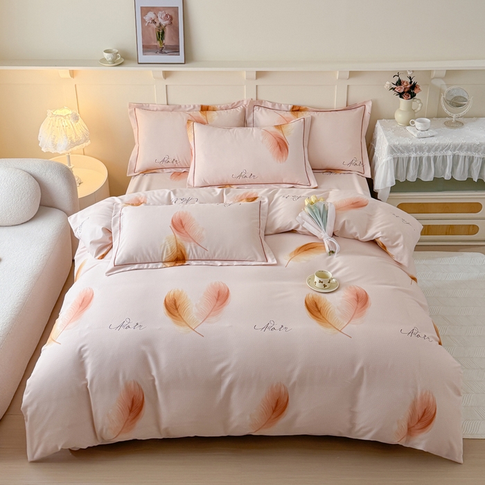 91家纺网 家纺一手货源 找家纺 （总）江南春家纺 2025新款全棉加厚喷气多规格磨毛四件套