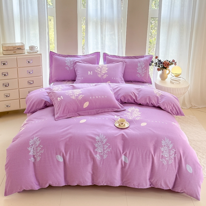 91家纺网 家纺一手货源 找家纺 （总）江南春家纺 2025新款全棉加厚喷气多规格磨毛四件套