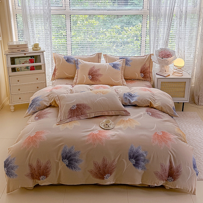 91家纺网 家纺一手货源 找家纺 （总）江南春家纺 2025新款全棉加厚喷气多规格磨毛四件套