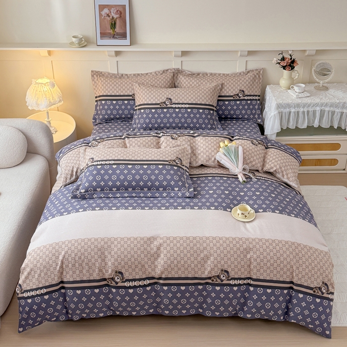 91家纺网 家纺一手货源 找家纺 （总）江南春家纺 2025新款全棉加厚喷气多规格磨毛四件套