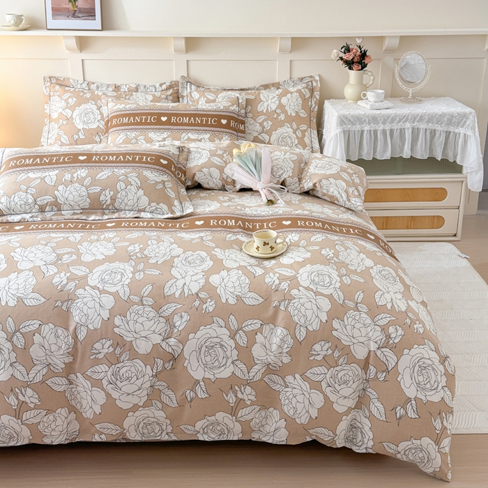 91家纺网 家纺一手货源 找家纺 （总）江南春家纺 2025新款全棉加厚喷气多规格磨毛四件套