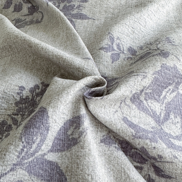 91家纺网 家纺一手货源 找家纺 漫仙阁家纺 2025秋冬新品加厚高克重复古风双层纱印花四件套 露娜