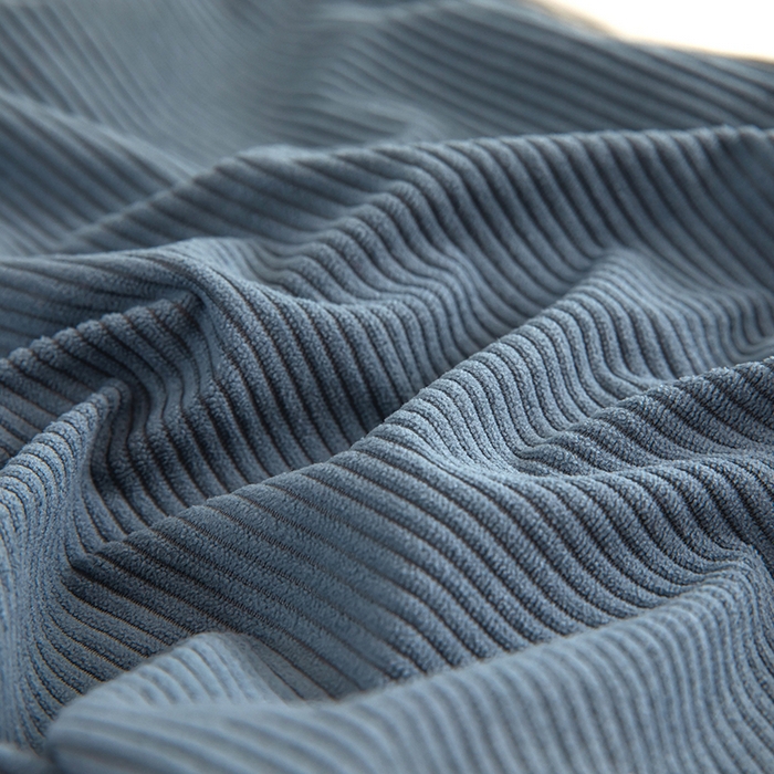 91家纺网 家纺一手货源 找家纺 枕之坊 2025新款灯芯绒荞麦壳护颈枕枕头枕芯 灯芯绒-蓝 30x50cm/只