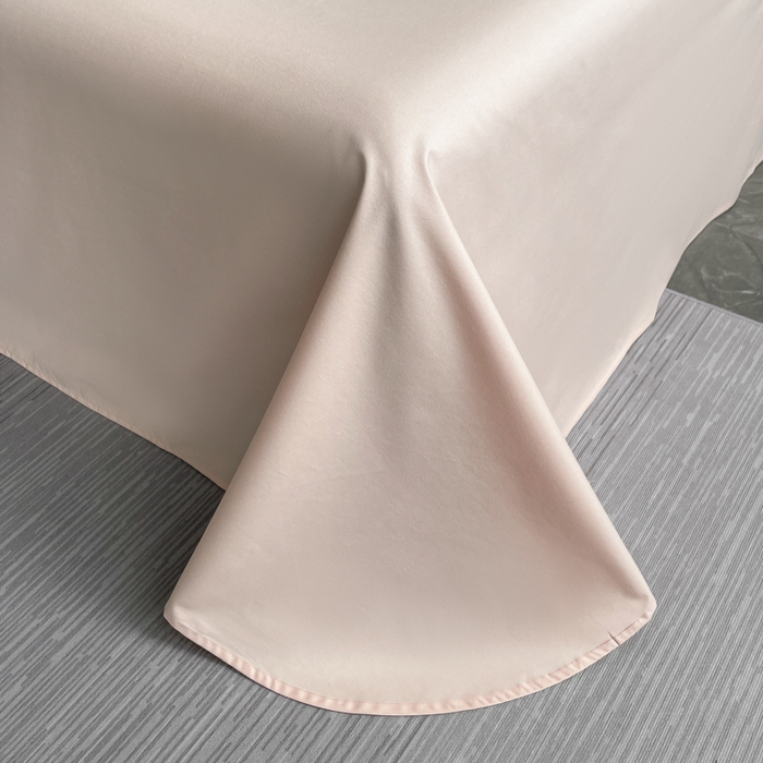 91家纺网 家纺一手货源 找家纺 桃园 长绒棉纯棉不掉毛磨毛四件套-莫兰迪 高端礼盒 莫兰迪-少女粉