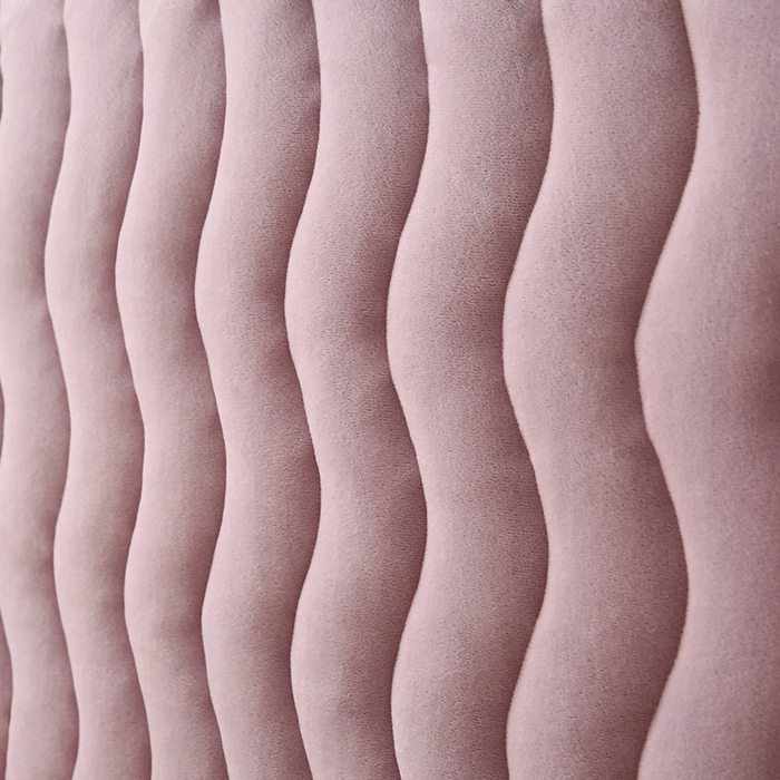 91家纺网 家纺一手货源 找家纺 怡源梦 2025新款亲肤舒适荷兰绒曲线床头罩 浅紫