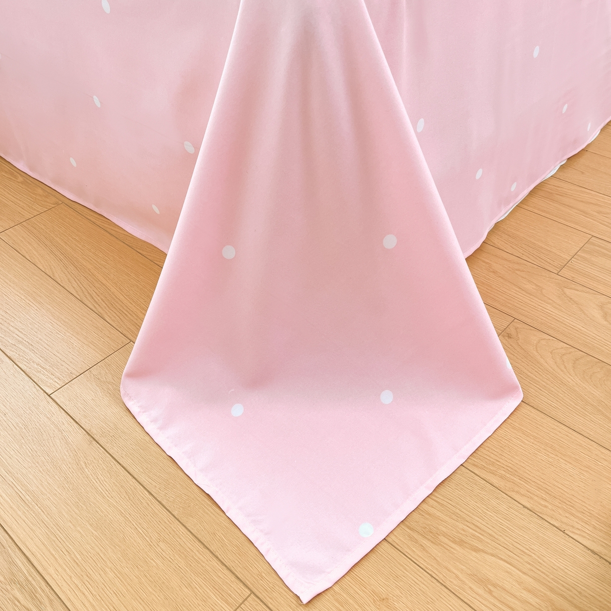 91家纺网 家纺一手货源 找家纺 海岛哥哥 2025学生季新款超柔云朵棉正版三丽鸥四件套第二批-大床图 三丽鸥-软萌玉桂狗粉