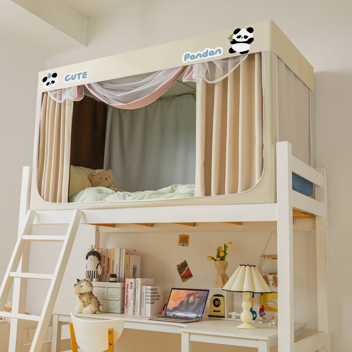 91家纺网 家纺一手货源 找家纺 （总）卓尔居 2025新款强遮光学生宿舍上下铺遮光蚊帐床帘-遮光大师