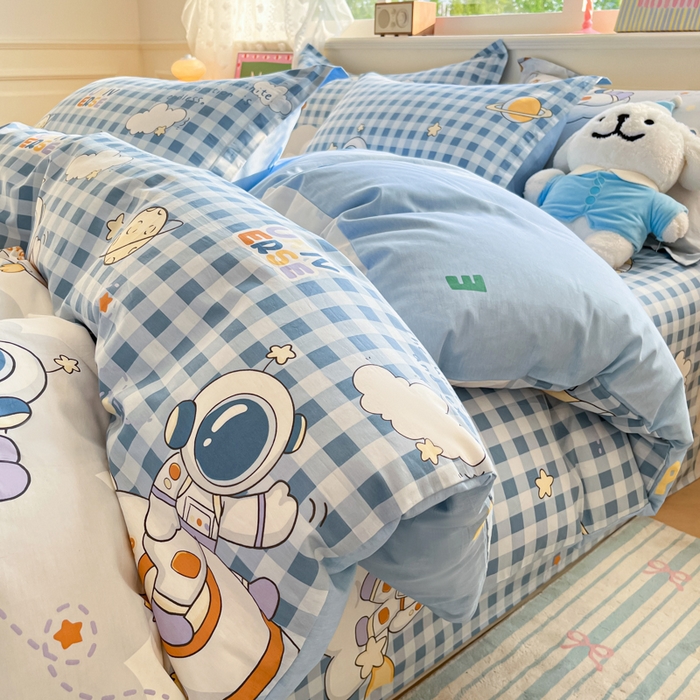 91家纺网 家纺一手货源 找家纺 （总）花梦欣 2025新款全棉印花单品系列-单被套