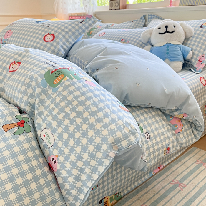 91家纺网 家纺一手货源 找家纺 （总）花梦欣 2025新款全棉印花单品系列-单被套