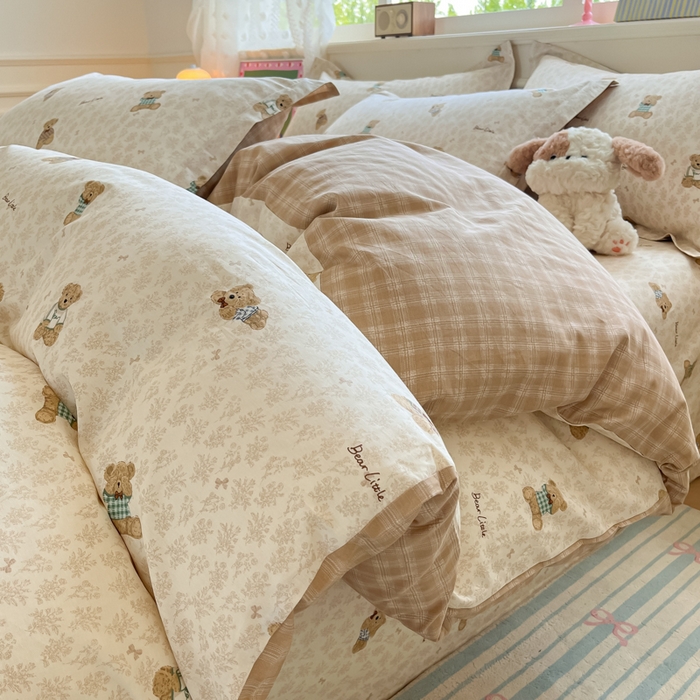 91家纺网 家纺一手货源 找家纺 （总）花梦欣 2025新款全棉印花单品系列-单被套