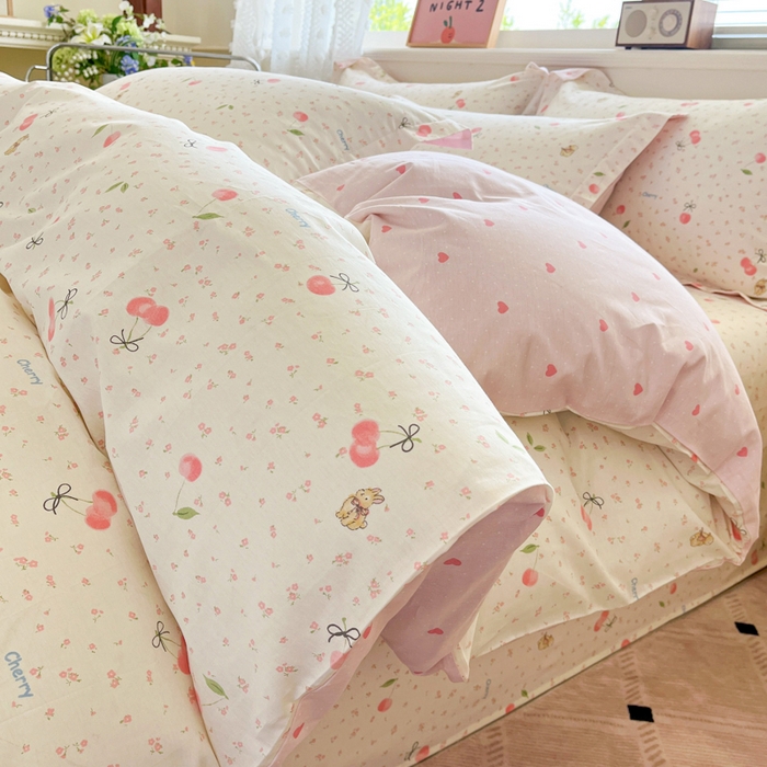 91家纺网 家纺一手货源 找家纺 （总）花梦欣 2025新款全棉印花单品系列-单被套