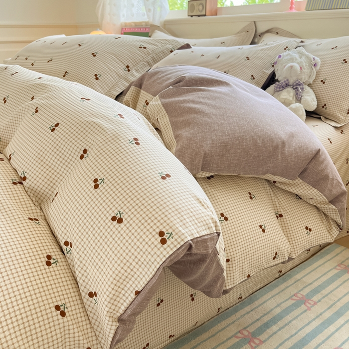 91家纺网 家纺一手货源 找家纺 （总）花梦欣 2025新款全棉印花单品系列-单被套