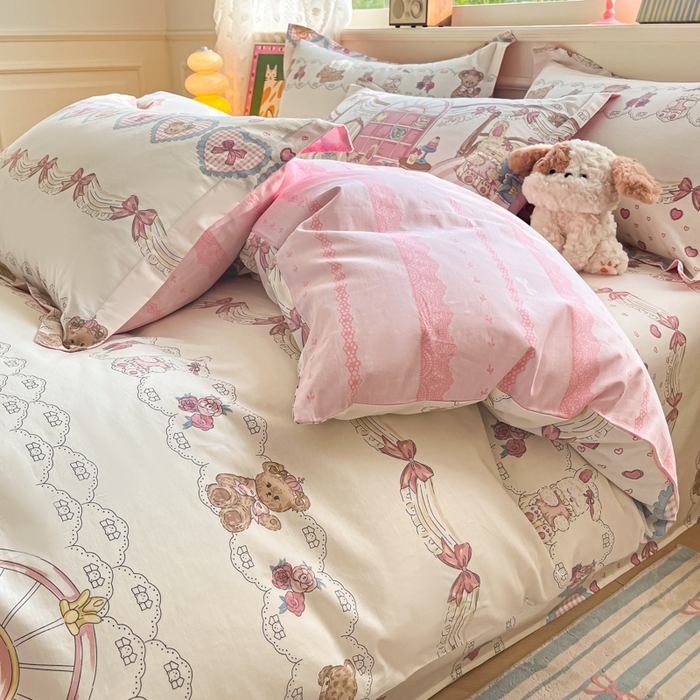 91家纺网 家纺一手货源 找家纺 （总）花梦欣 2025新款全棉印花单品系列-单被套