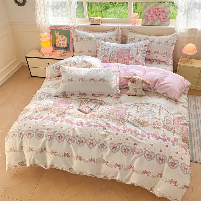 91家纺网 家纺一手货源 找家纺 （总）花梦欣 2025新款全棉印花单品系列-单被套