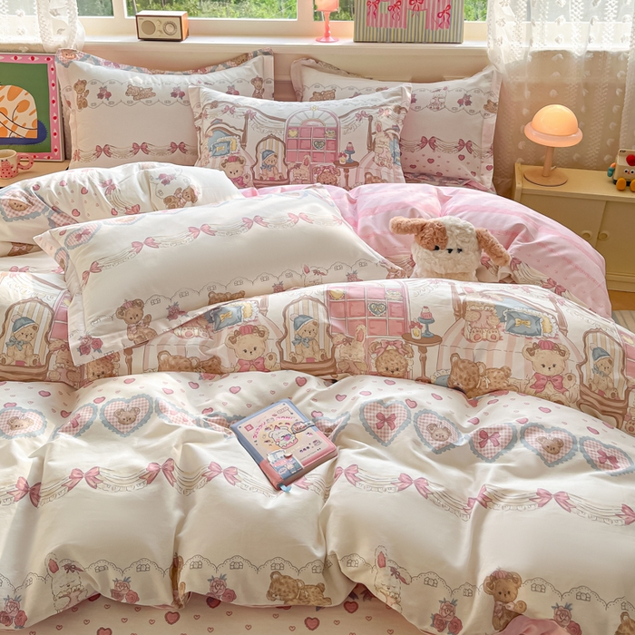 91家纺网 家纺一手货源 找家纺 （总）花梦欣 2025新款全棉印花单品系列-单被套