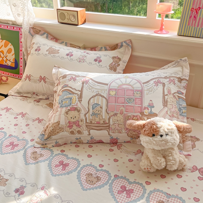 91家纺网 家纺一手货源 找家纺 （总）花梦欣 2025新款全棉印花单品系列-单被套