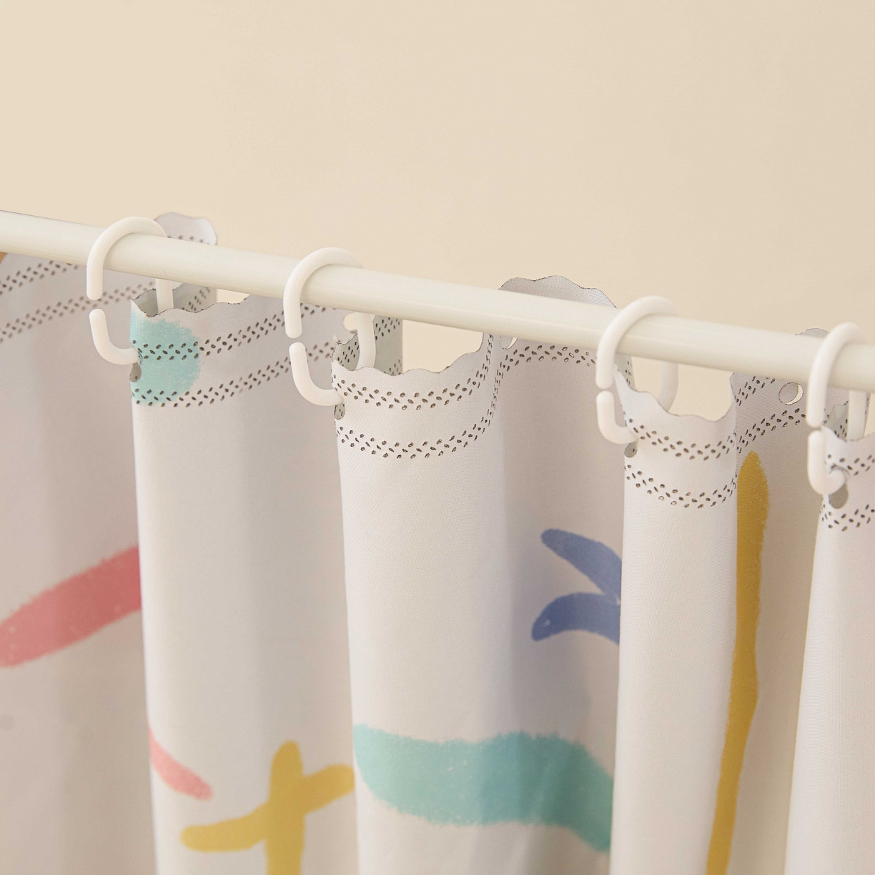 91家纺网 家纺一手货源 找家纺 卓尔居 2025新款强遮光学生宿舍上下铺遮光蚊帐床帘-遮光大师 米色