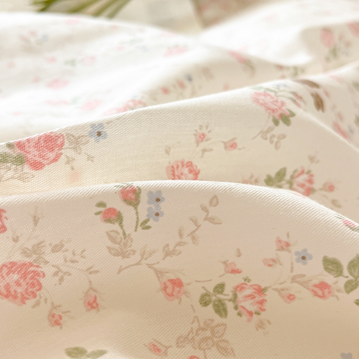 91家纺网 家纺一手货源 找家纺 花梦欣 2025新款全棉印花单品系列-单被套 花中仙子