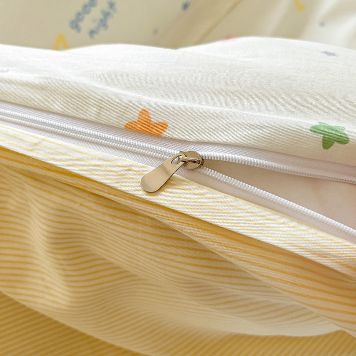 91家纺网 家纺一手货源 找家纺 花梦欣 2025新款全棉印花单品系列-单被套 繁星