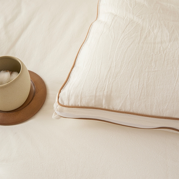 91家纺网 家纺一手货源 找家纺 维洋家纺 2025新款100%新疆棉花子母被被子被芯 棉花-珍珠白