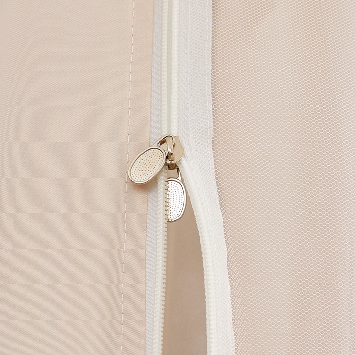 91家纺网 家纺一手货源 找家纺 梦尔佳蚊帐 2025新款学生宿舍遮光床帘蚊帐-花晨月夕 花晨月夕 奶白