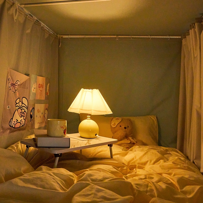 91家纺网 家纺一手货源 找家纺 梦尔佳蚊帐 2025新款学生宿舍遮光床帘蚊帐-花晨月夕 花晨月夕草绿色