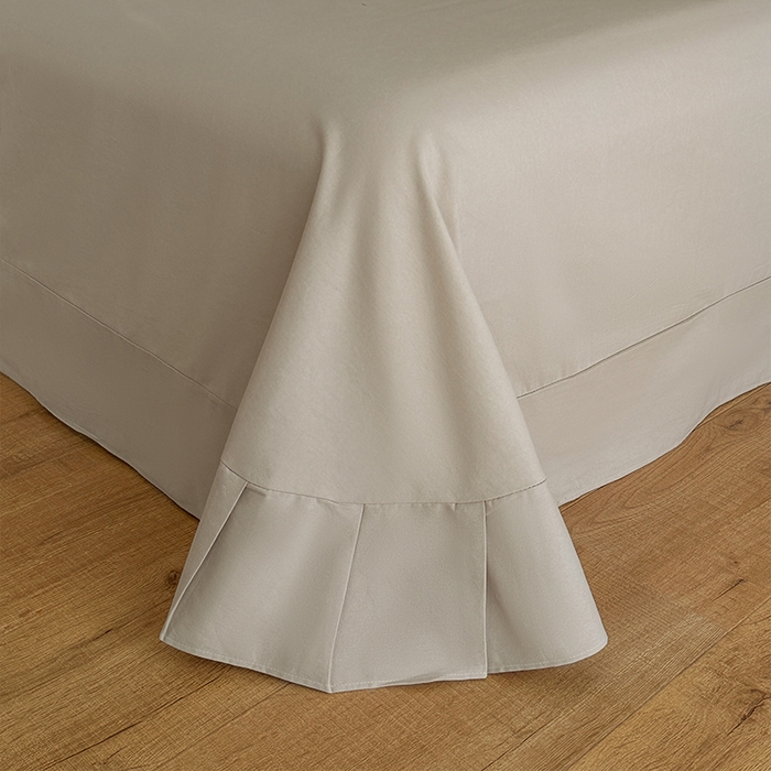 91家纺网 家纺一手货源 找家纺 帛美家纺 2025年新款全棉纯棉花边印花磨毛四件套 蕾雅