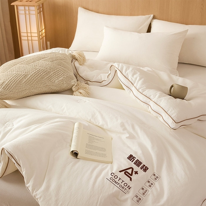 91家纺网 家纺一手货源 找家纺 （总）维洋家纺 2025新款100%新疆棉花子母被被子被芯