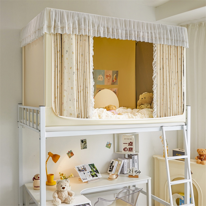 91家纺网 家纺一手货源 找家纺 （总）梦尔佳蚊帐2025新款学生宿舍遮光床帘蚊帐