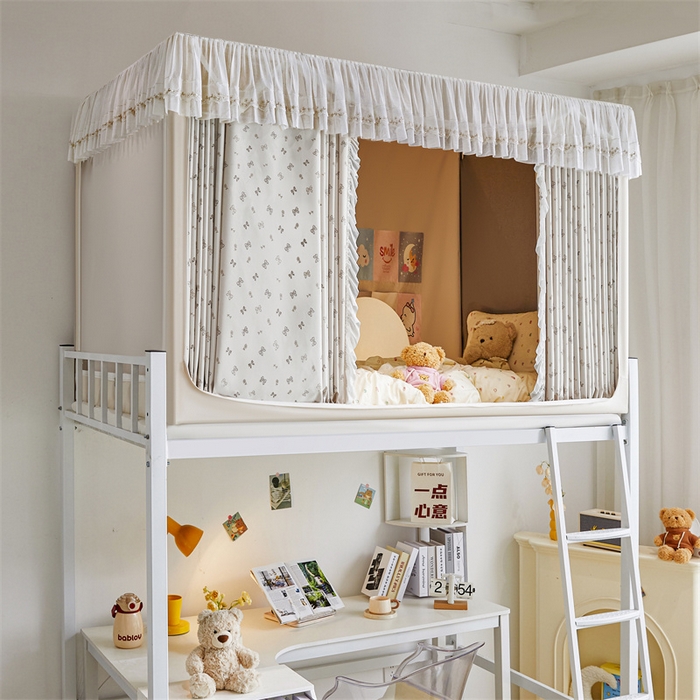 91家纺网 家纺一手货源 找家纺 （总）梦尔佳蚊帐2025新款学生宿舍遮光床帘蚊帐