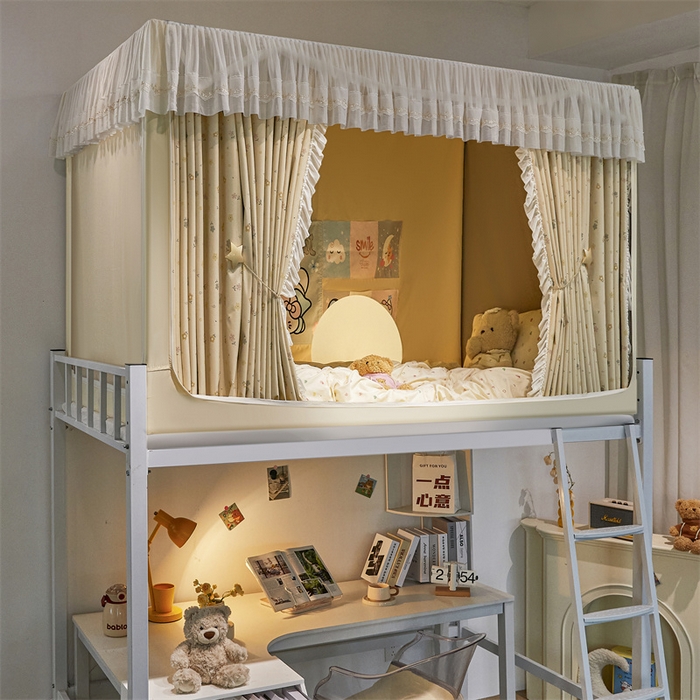 91家纺网 家纺一手货源 找家纺 （总）梦尔佳蚊帐2025新款学生宿舍遮光床帘蚊帐