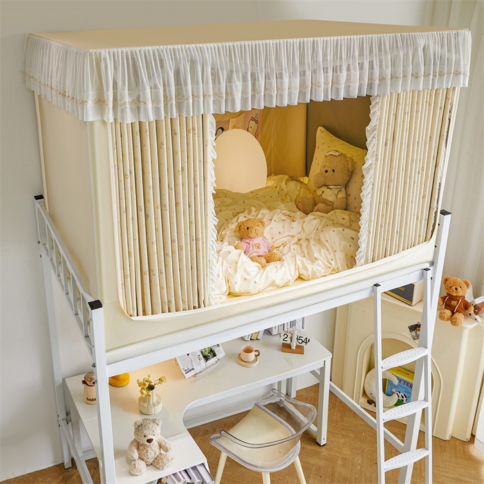 91家纺网 家纺一手货源 找家纺 （总）梦尔佳蚊帐2025新款学生宿舍遮光床帘蚊帐