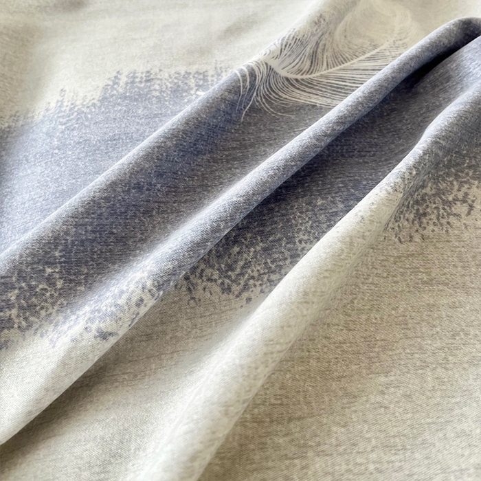 91家纺网 家纺一手货源 找家纺 帛美家纺 2025年新款加厚纯棉全棉磨毛印花四件套 莫吉托-灰