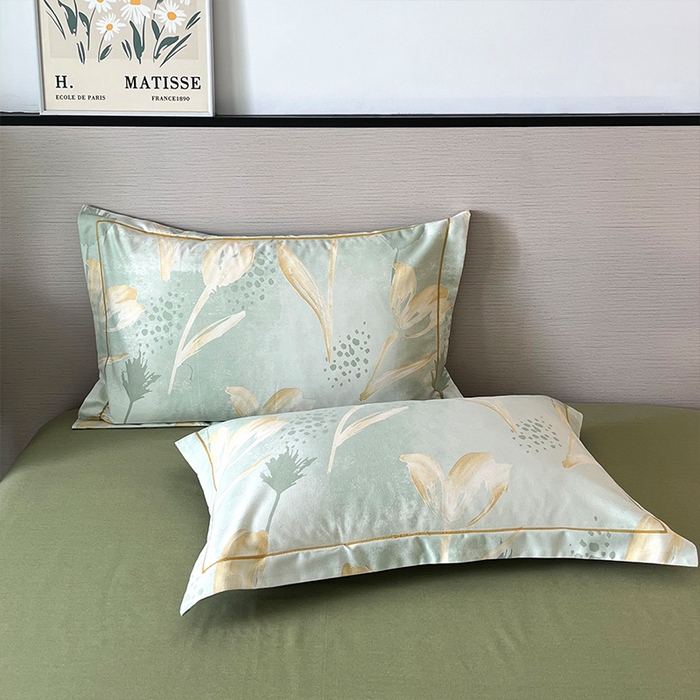 91家纺网 家纺一手货源 找家纺 帛美家纺 2025年新款加厚纯棉全棉磨毛印花四件套 往事随风