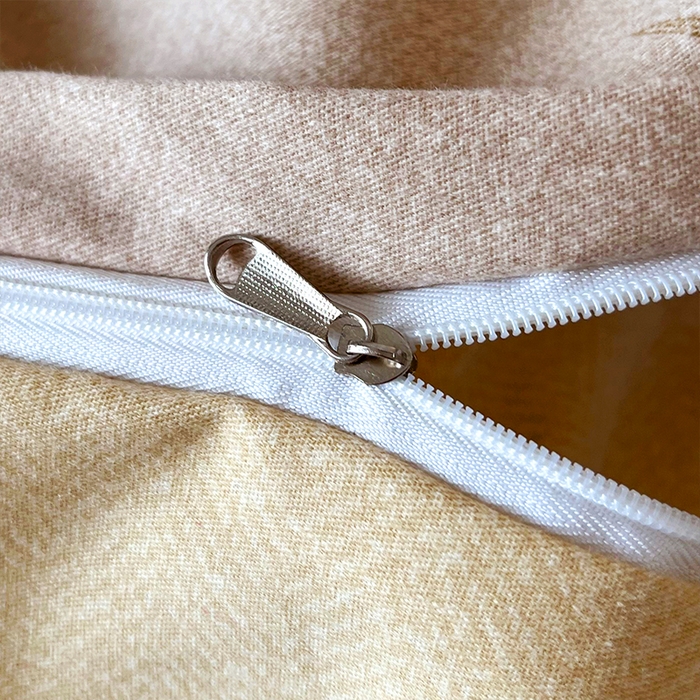 91家纺网 家纺一手货源 找家纺 帛美家纺 2025年新款加厚纯棉全棉磨毛印花四件套 夏栀里-咖