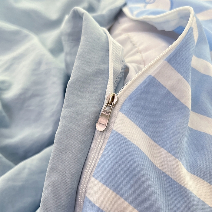 91家纺网 家纺一手货源 找家纺 优尚佳生活馆 2025新款水洗棉印花毛巾绣四件套【提供买家秀】 音乐企鹅