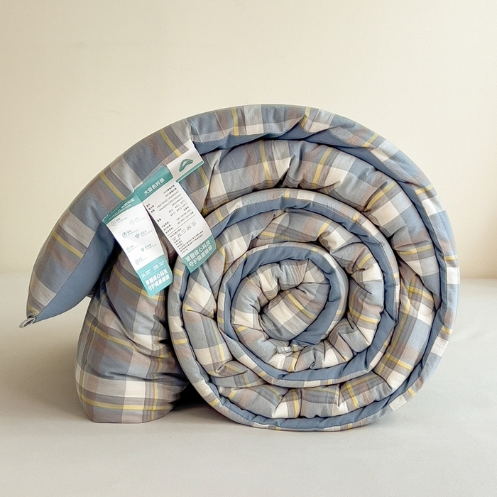 91家纺网 家纺一手货源 找家纺 （总）宝士康家纺 2025新品10A抗菌无印风学生季春秋被/被芯/跨境/外贸