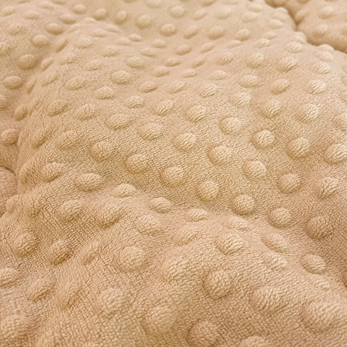 91家纺网 家纺一手货源 找家纺 Mata蔓塔家 2025新款云感针织全棉纯棉花边豆豆被冬被春秋被被子被芯 米波点