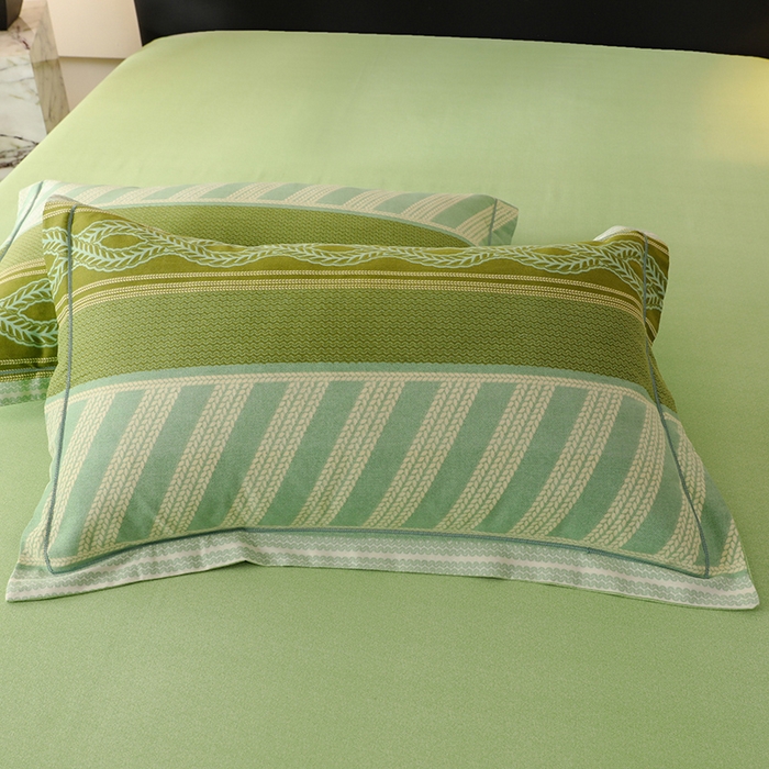 91家纺网 家纺一手货源 找家纺 帛美家纺 2025年新款加厚纯棉全棉磨毛印花四件套 竹取